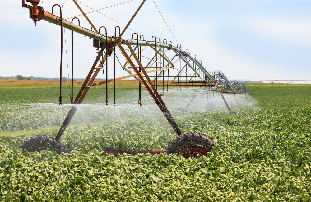 Pivô de irrigação e acionamento sem fio