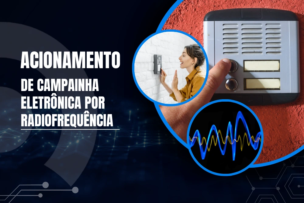 Acionamento de campainha eletrônica por radiofrequência